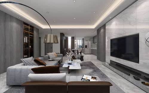 120㎡極簡主義新居，哈爾濱室內裝飾公司如何選擇？