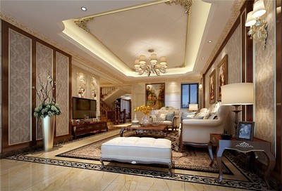 廣州雅居樂劍橋匯復式簡歐風格裝修賞析 優(yōu)雅與舒適的完美融合