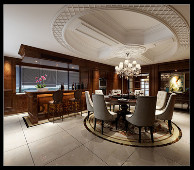 長島花園450平歐式豪華別墅實景賞析 沈總宅邸的典雅與奢華